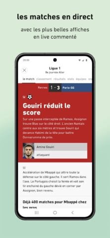 L’Équipe : live sport and news for Android