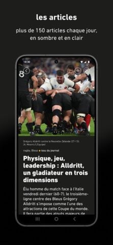 L’Équipe : live sport and news für Android