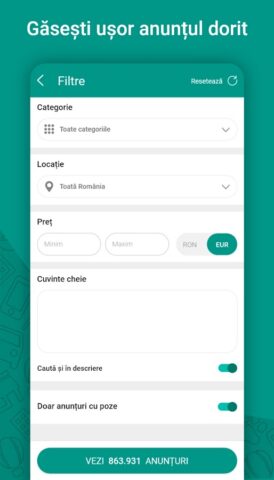 Lajumate.ro – Anunturi Romania per Android