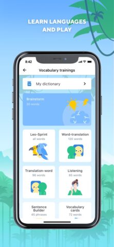 Tiếng Anh với Lingualeo cho iOS