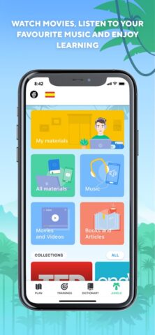 Learn English with Lingualeo لنظام iOS