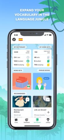 L’anglais avec Lingualeo pour iOS