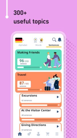 تعلم الألمانية – 11000 كلمة لنظام Android