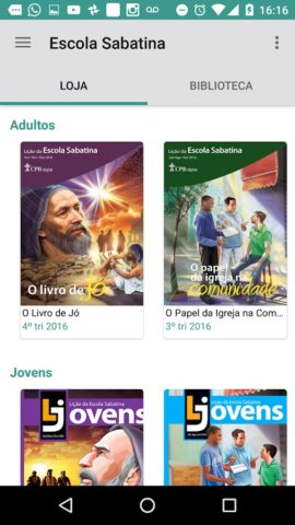 Lição da Escola Sabatina для Android — скриншот 2