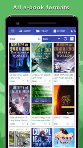 Android 用 Librera: 本の読書のためのすべて