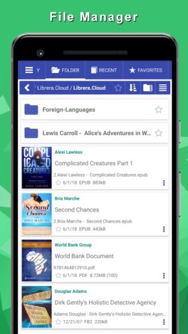 Librera: tất cả cho việc cho Android