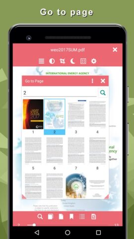 Android için Librera: kitap okuma için