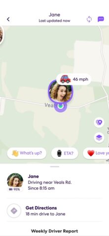 iOS 用 家族および友人向けのLife360 GPS位置情報共有アプリ