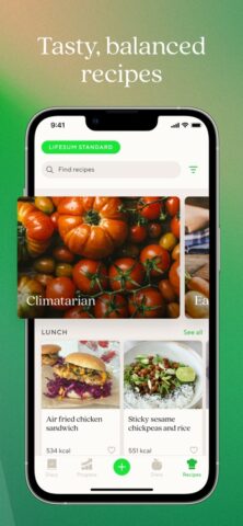 Lifesum: Food Tracker & Diet สำหรับ iOS