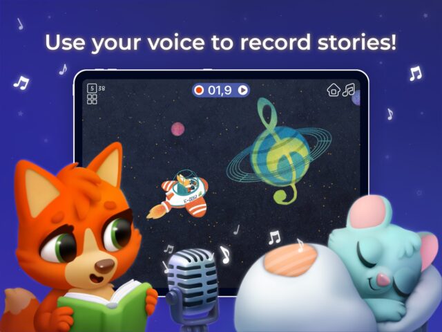 Little Stories. Buku-buku bayi untuk iOS