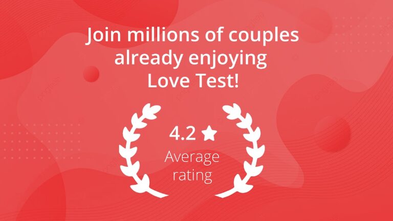 Test d’amour pour Android