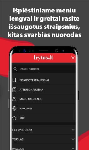 Android için Lrytas