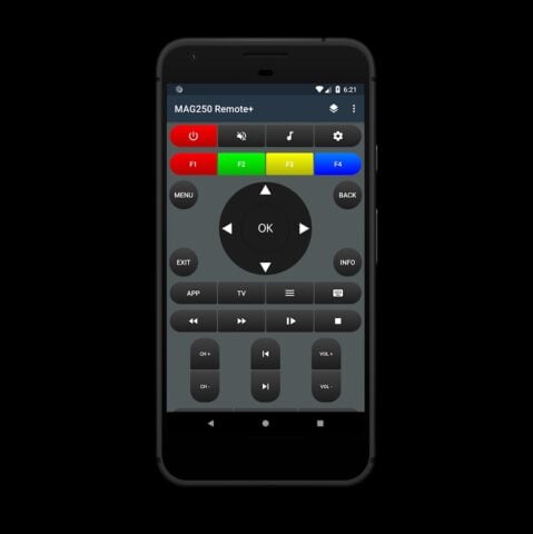 Controle Remoto para MAG250 para Android