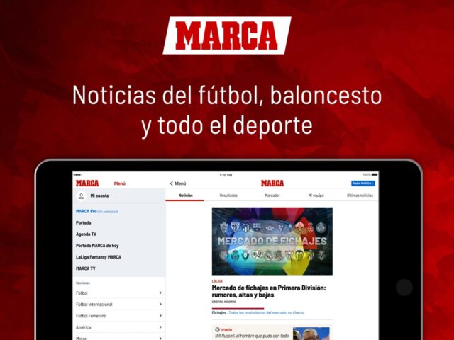 MARCA – Diario deportivo per iOS
