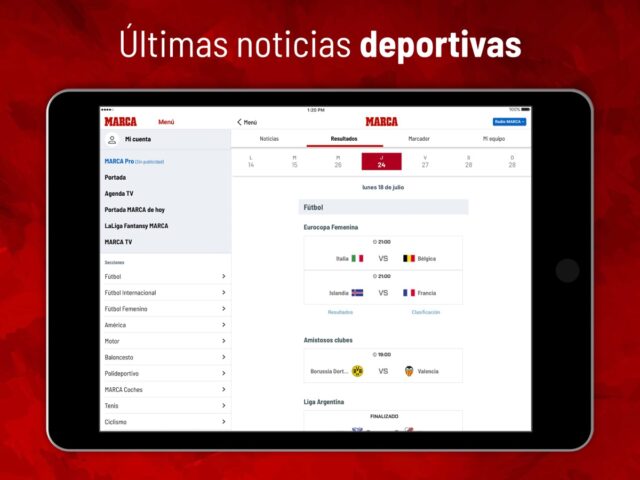 MARCA – Diario deportivo สำหรับ iOS