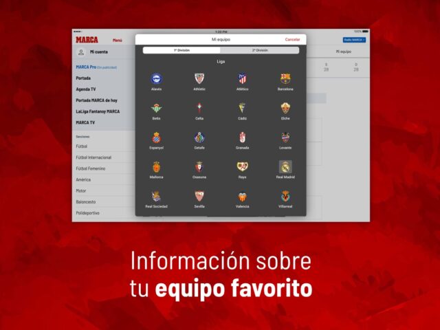 MARCA – Diario deportivo für iOS