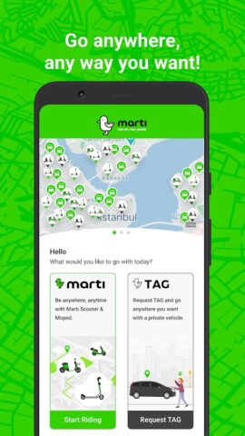 MARTI: TAG & Scooter for Android