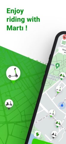 MARTI: TAG & Scooter pour iOS