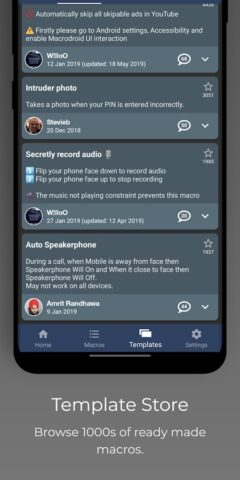 Android 用 MacroDroid – デバイス自動化