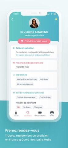 Maiia – Téléconsultation & RDV per iOS