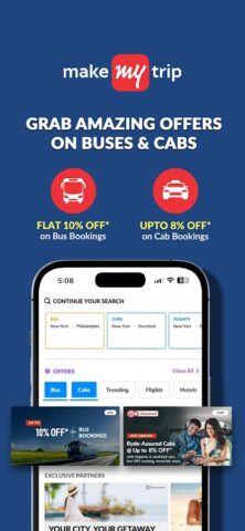 MakeMyTrip – Flights & Hotels pour Android