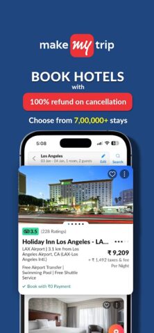 MakeMyTrip – Flights & Hotels สำหรับ Android