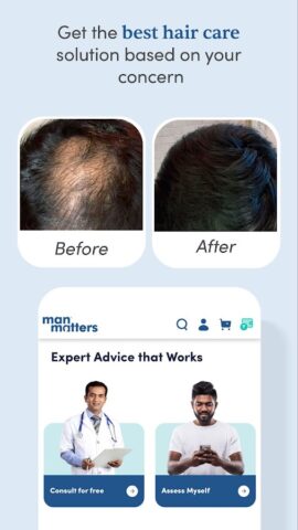 Man Matters: Hair, Beard, Skin for Android