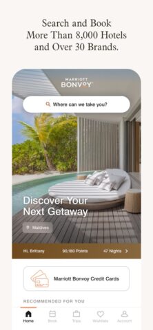 Marriott Bonvoy: Book Hotels per iOS