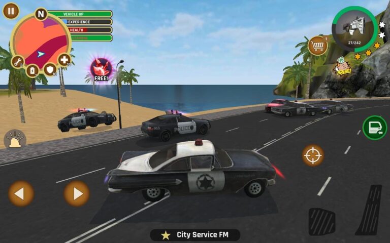 Miami Crime Police для Android — скриншот 3