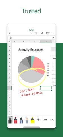 Microsoft Excel para iOS