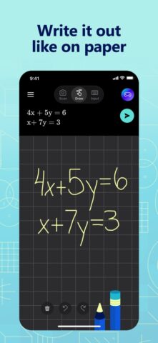Microsoft Math Solver pour iOS