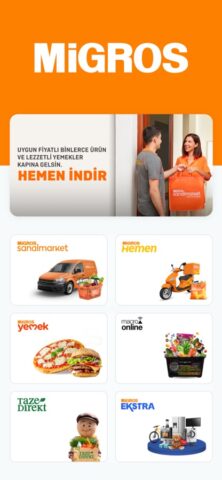 Migros – Market & Yemek cho iOS
