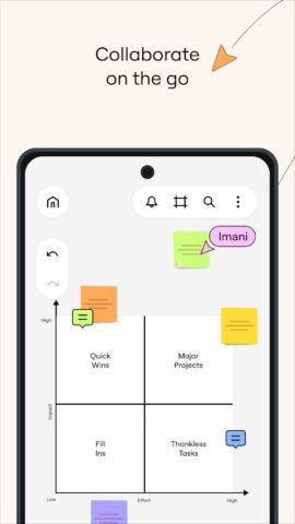 Miro: votre espace de travail pour Android