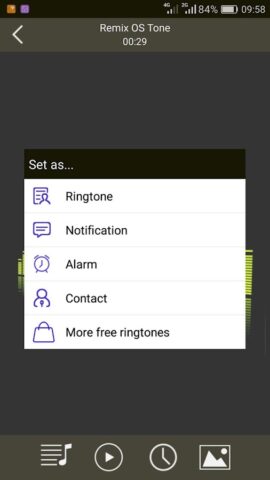 Мелодии сотового телефона для Android — скриншот 4