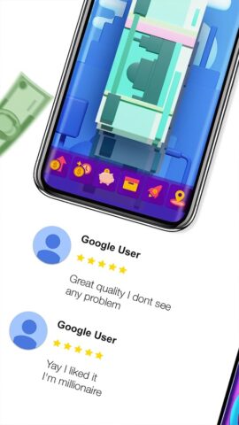 Geld Bargeld Clicker Spiele für Android