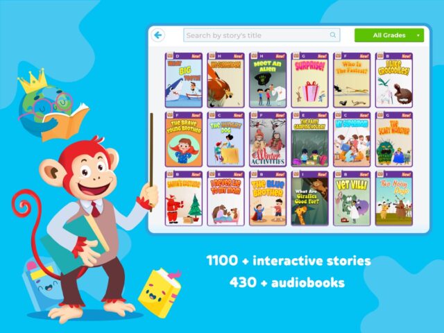 Monkey Stories: học tiếng Anh cho iOS
