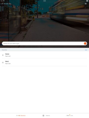 Moovit: Trasnport สาธารณะ สำหรับ iOS