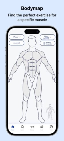 iOS용 MuscleWiki: Workout & Fitness