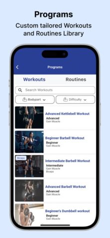 MuscleWiki: Workout & Fitness для iOS
