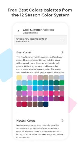 My Best Colors pour Android