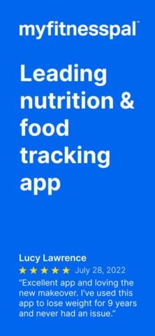 MyFitnessPal: Calorie Counter for iOS