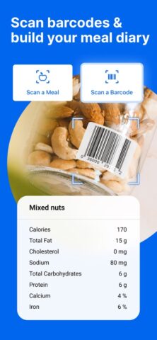 iOS 版 MyFitnessPal 的卡路里計算機和膳食追蹤工具