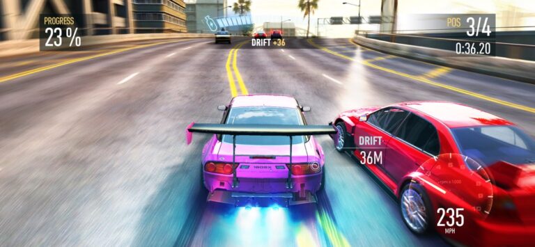 iOS 版 《Need for Speed：飆車無限》競速