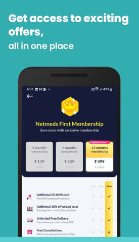 Netmeds – India Ki Pharmacy pour Android
