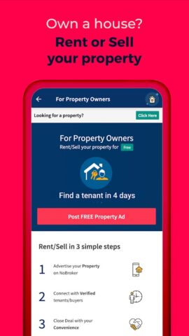 NoBroker Rent, Buy, Sell Flats for Android
