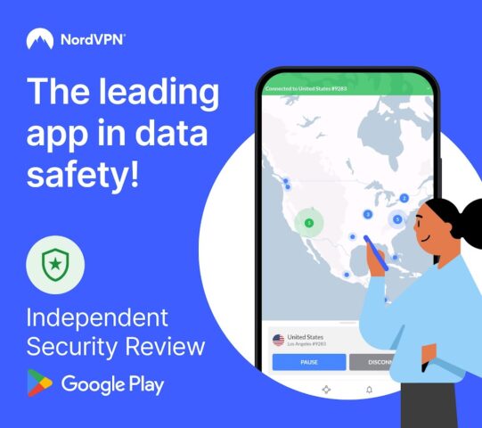 NordVPN – خدمة vpn سريعة وآمنة لنظام Android