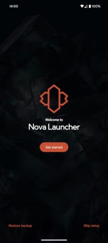 Android 用 Nova Launcher ホーム