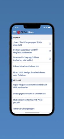 ORF.at News per iOS