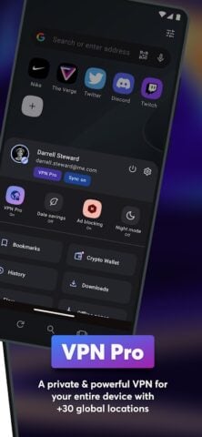 Trình duyệt Opera beta cho Android
