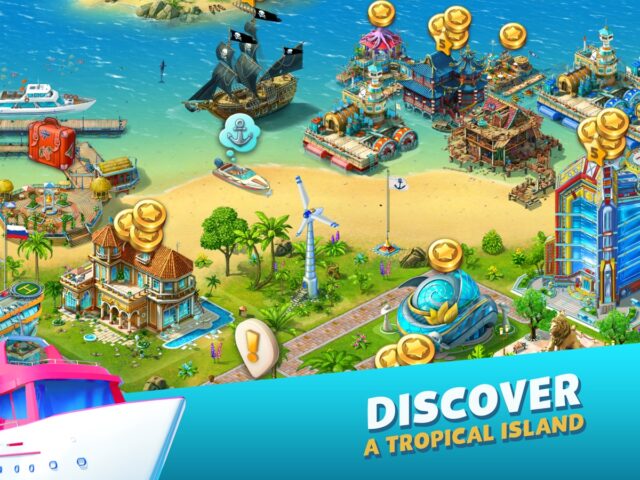 iOS için Paradise Island 2: Resort Sim